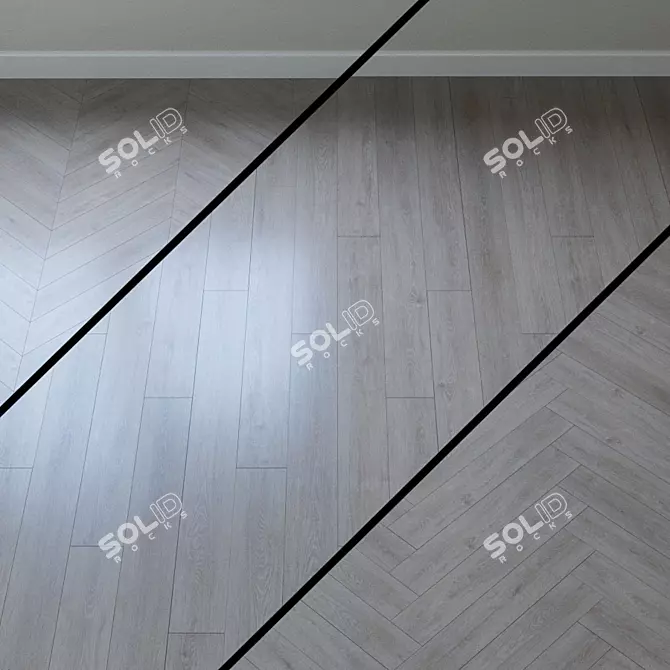 Classic Liberty Oak Parquet 3D model image 1