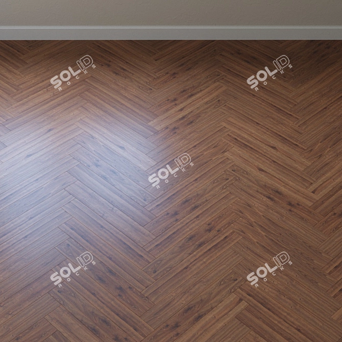 Exclusive Oak Parquet: Krono Original Kronofix Classic 3D model image 4