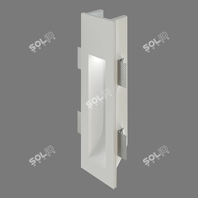 Geometric Gypsum Downlights 3D model image 4