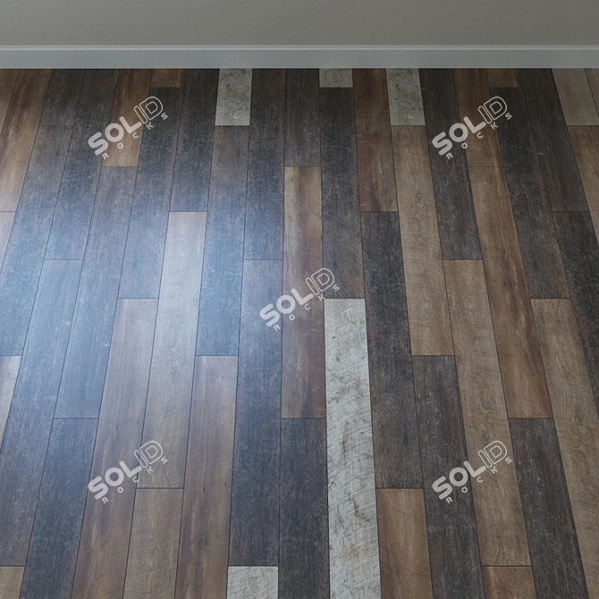 Barnwood Classic Heritage Flooring 3D model image 2