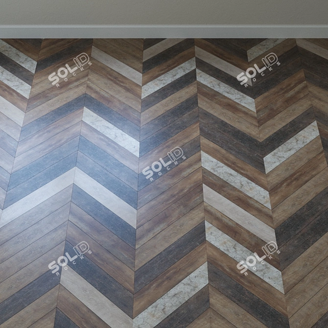 Barnwood Classic Heritage Flooring 3D model image 3