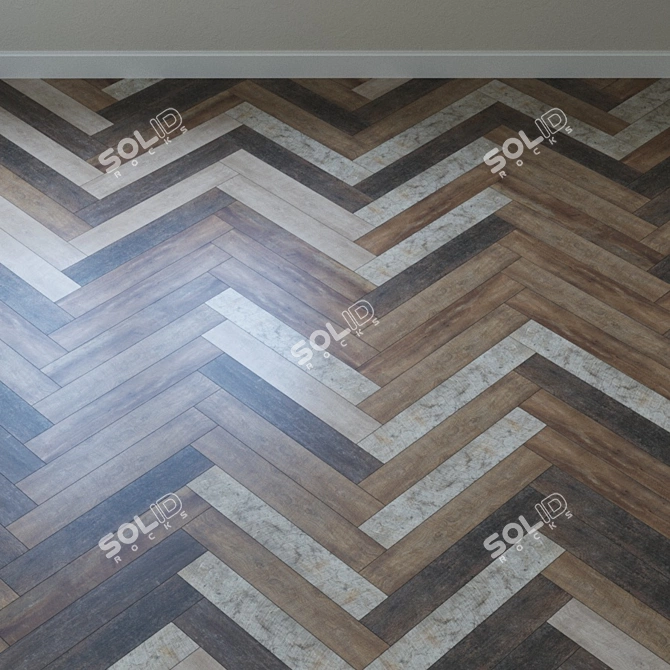 Barnwood Classic Heritage Flooring 3D model image 4