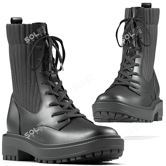 Lydell Boot: High-Quality 3D Model 3D model image 1