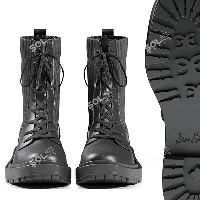 Lydell Boot: High-Quality 3D Model 3D model image 2