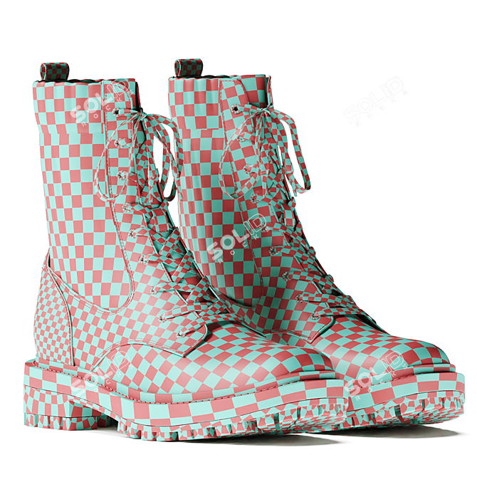 Lydell Boot: High-Quality 3D Model 3D model image 5