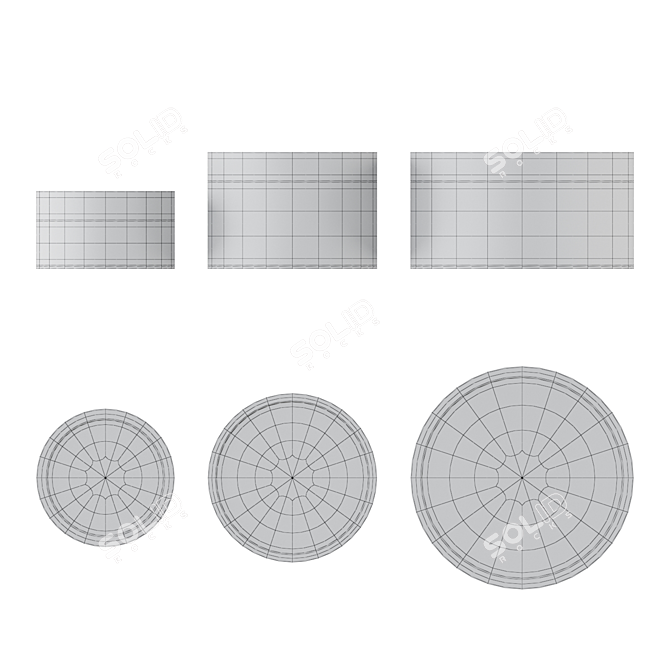 Sleek Cylinder Spotlight: Lampatron FOG 3D model image 3