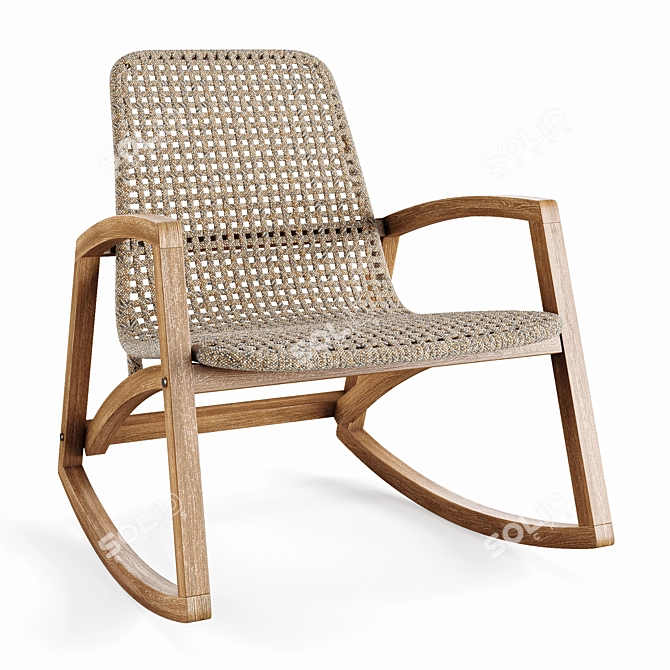 La Forma (ex Julia Grup) Taniska - Classic Rocking Chair,Rope, Fabric, Rattan
Classic Rocking Chair 3D model image 1