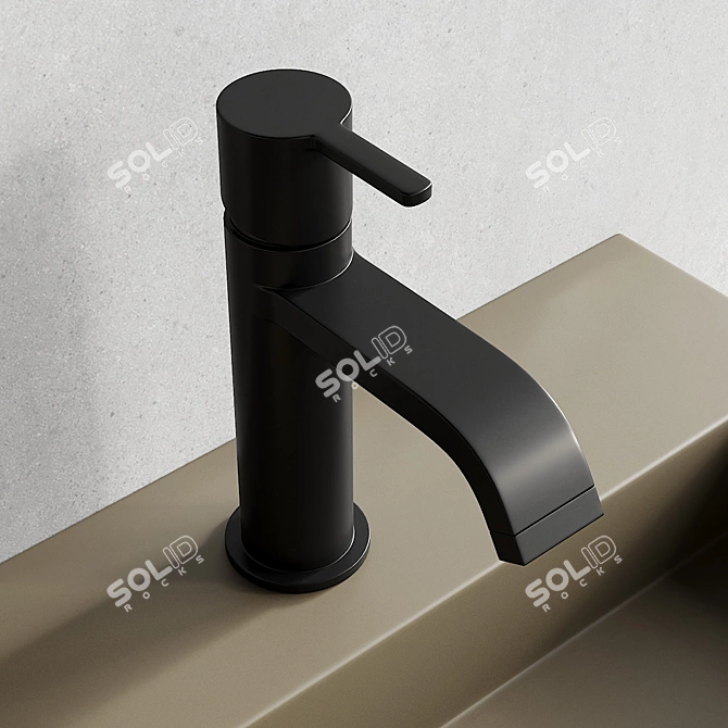 Nic Design Semplice 105: Stylish Vanity with Integrated Lighting 3D model image 4