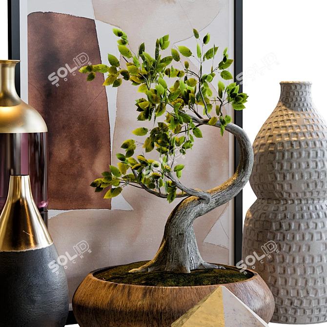 Versatile 3D Decor Set: V-Ray/Corona 3D model image 2