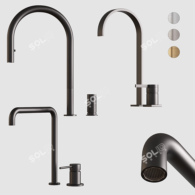 Versatile Sink Faucet - Aliexpress 004 3D model image 1