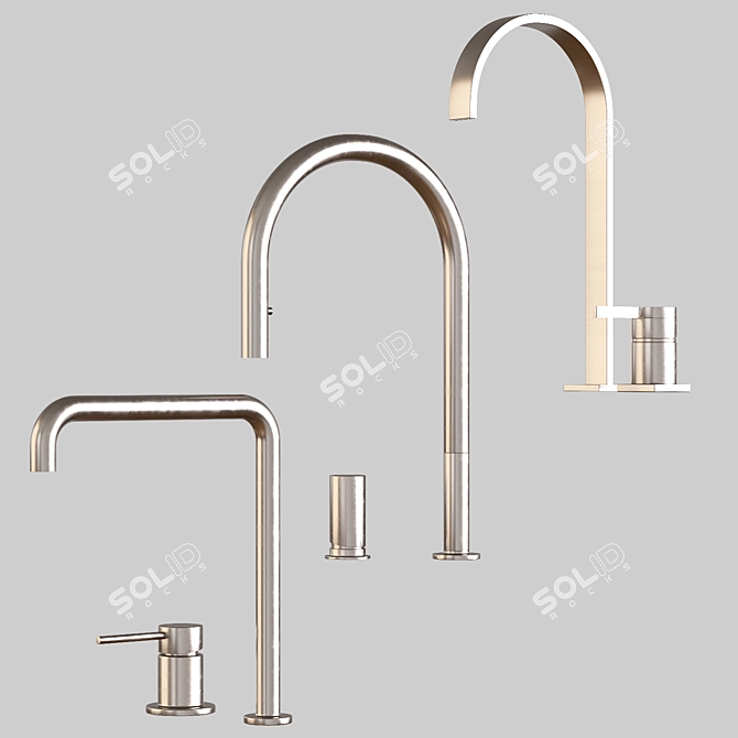 Versatile Sink Faucet - Aliexpress 004 3D model image 2