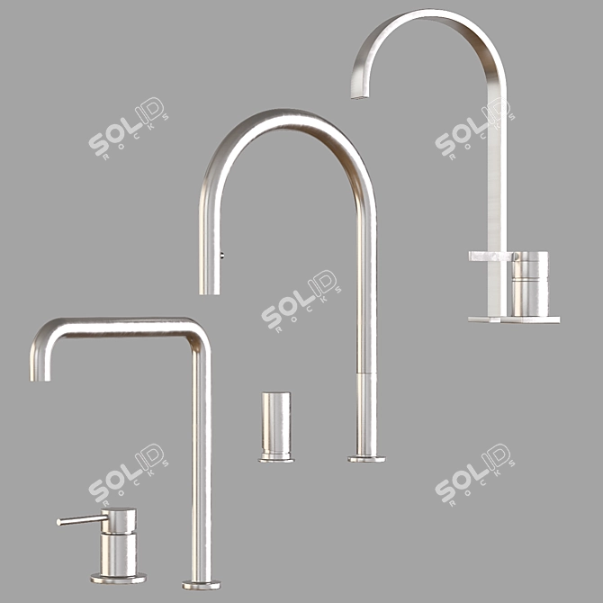 Versatile Sink Faucet - Aliexpress 004 3D model image 3