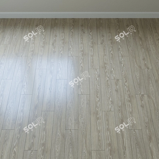 Supreme Classic Satin Oak Parquet 3D model image 2