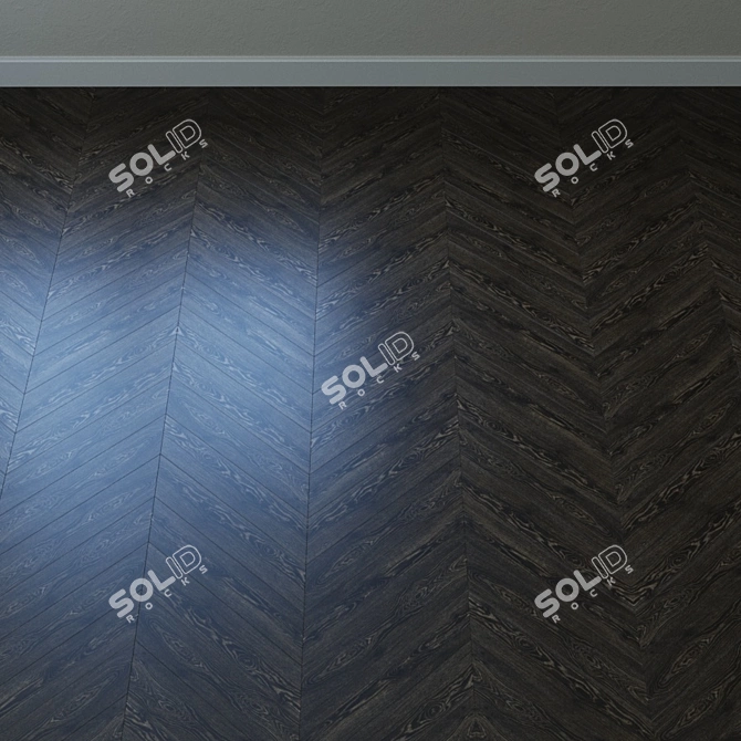 Night Oak Parquet Supreme Classic 3D model image 4