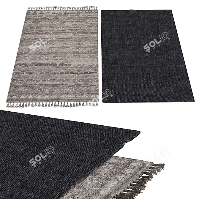 Luxury Interior Carpets 3D model image 1