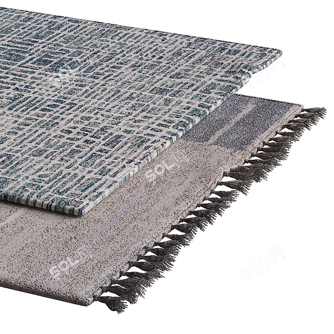 Elegant Interior Carpets 3D model image 2