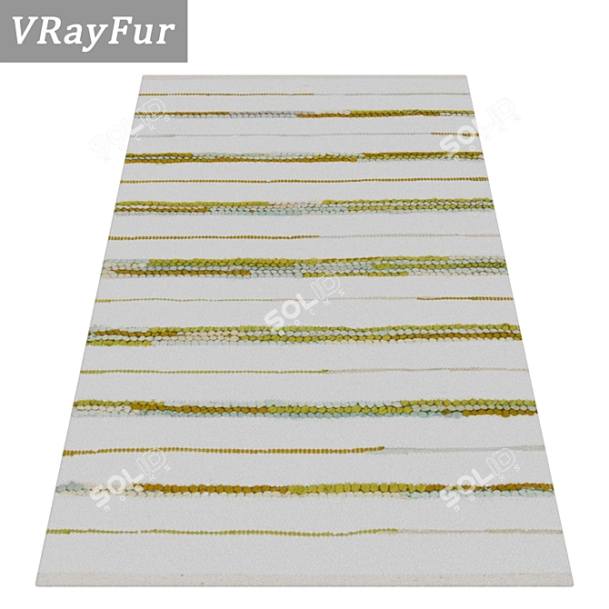 Title: Versatile Texture Carpets Set 3D model image 2