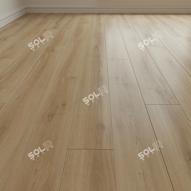 Title: Moduleo Select Classic Oak Laminate 3D model image 1