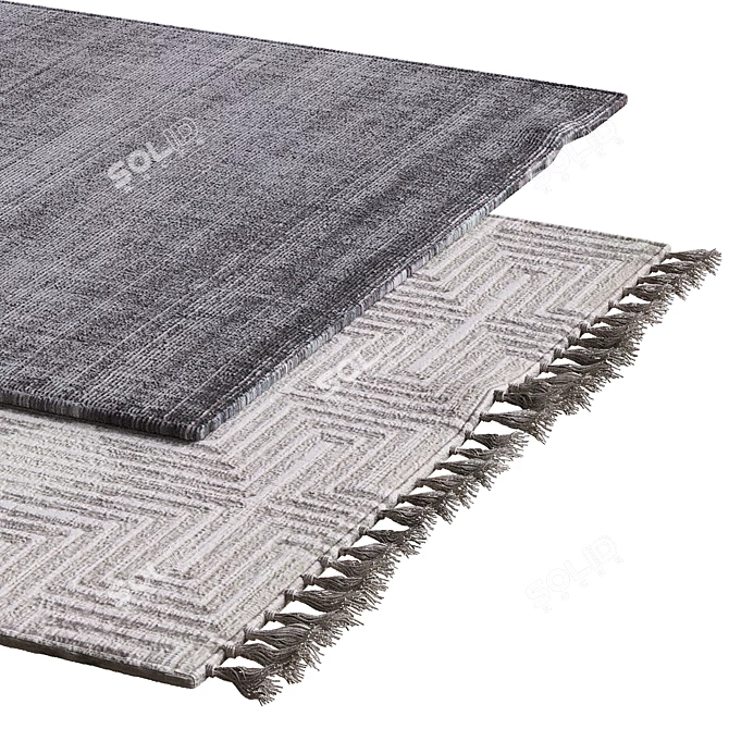 Elegant Interior Carpets 3D model image 2