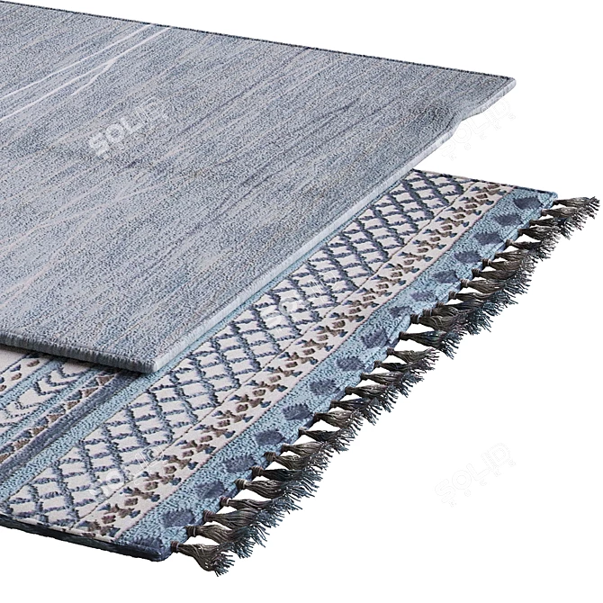 Elegant Interior Carpets 3D model image 2