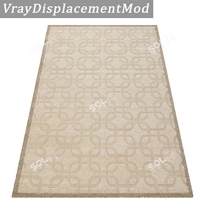 High-Quality Carpets Set 3D model image 3