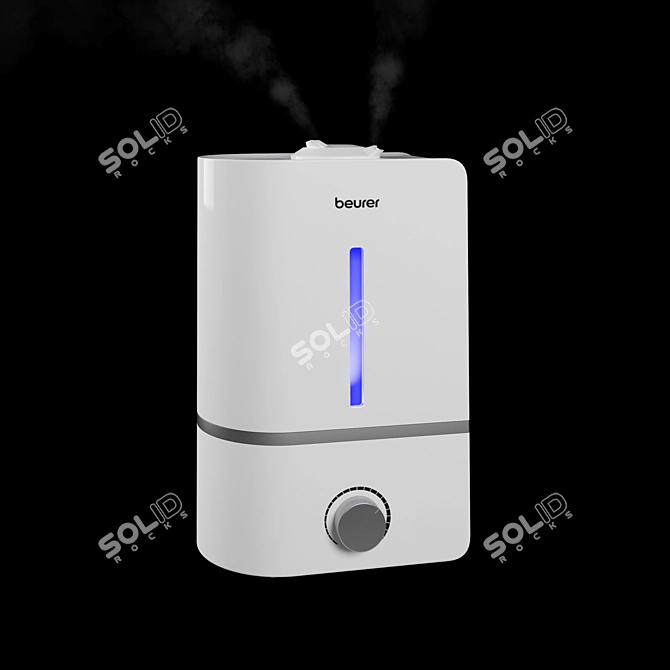 Beurer LB45: Compact Air Humidifier 3D model image 1