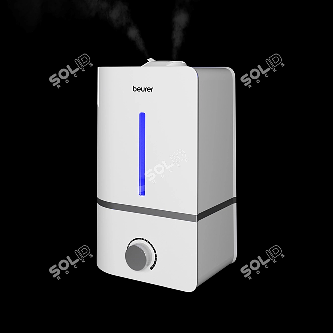 Beurer LB45: Compact Air Humidifier 3D model image 2