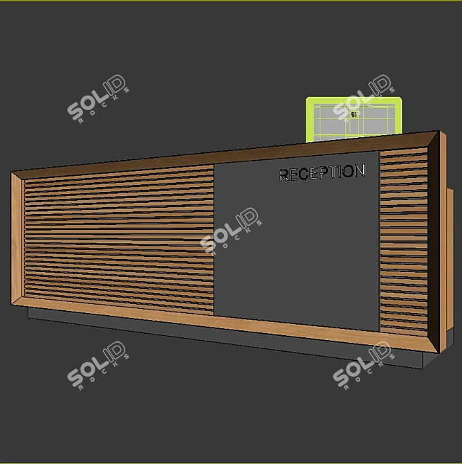 96 Channel Reception Amplifier 3D model image 2