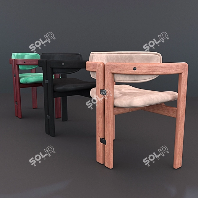 Deco Pamplona Chair 3D model image 3