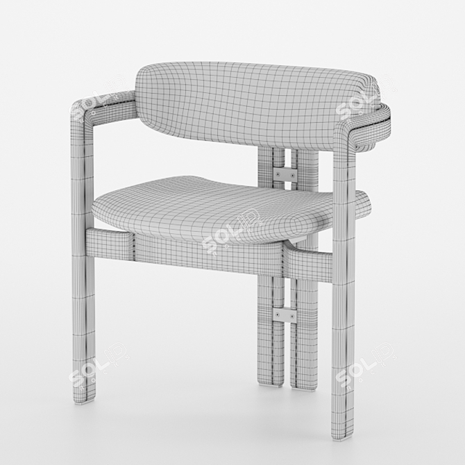 Deco Pamplona Chair 3D model image 9