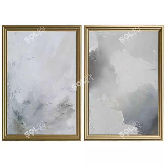 Elemental Elegance Wall Art 3D model image 1