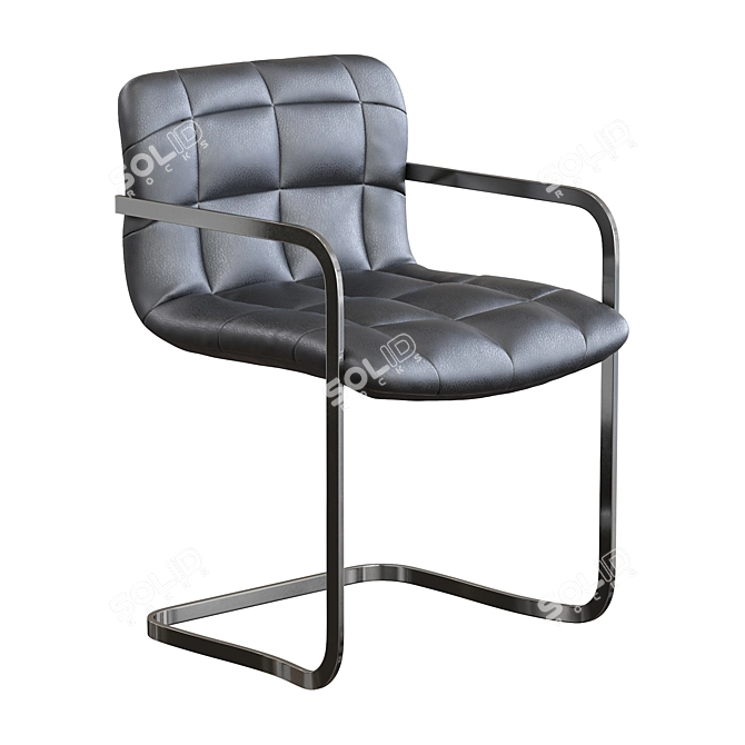 Kuga Bontempi Chair: Sleek and Stylish Seating 3D model image 3