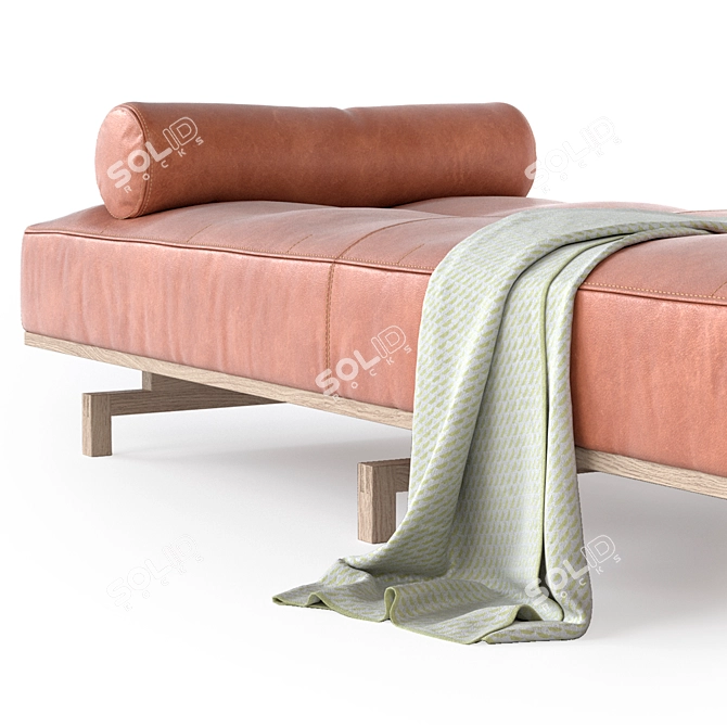 Modern Erik Jorgensen 450 Delphi Daybed 3D model image 2