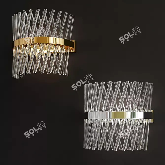 Modern MW-Light ADELARD Wall Lamp 3D model image 1