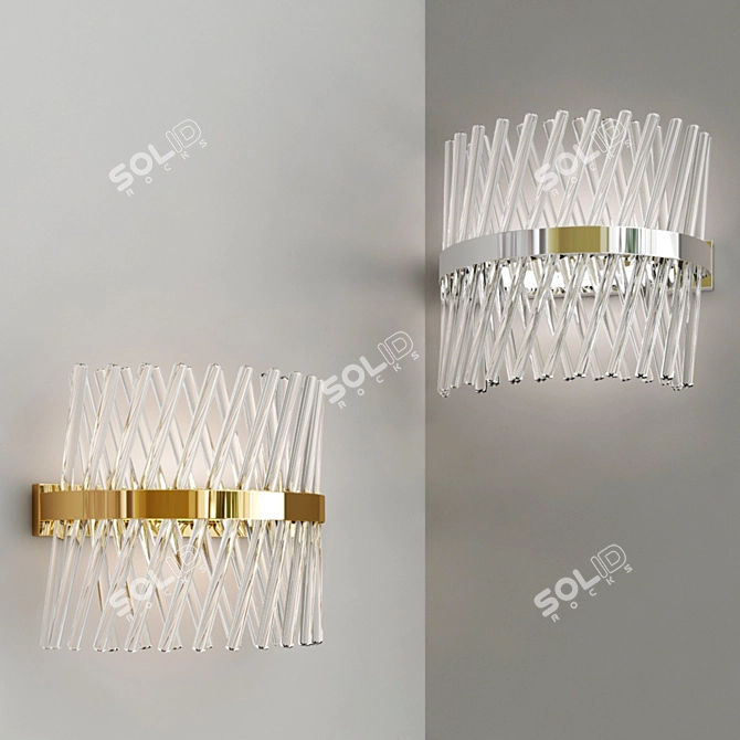 Modern MW-Light ADELARD Wall Lamp 3D model image 2