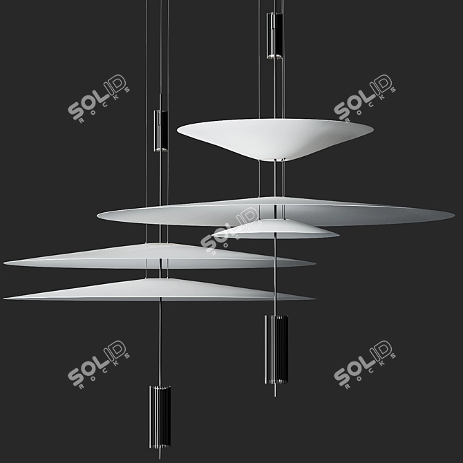 Contemporary Pendant Lights: Elegant and Stylish 3D model image 3