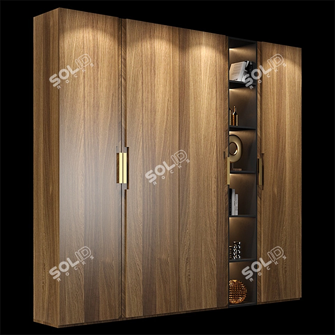 Modern Shelf Design 3D Models 3D model image 1