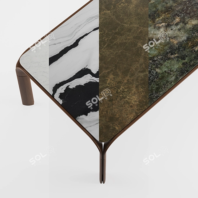 Luxurious Annibale Colombo Kong Table - Stunning Design & Top Quality 3D model image 2