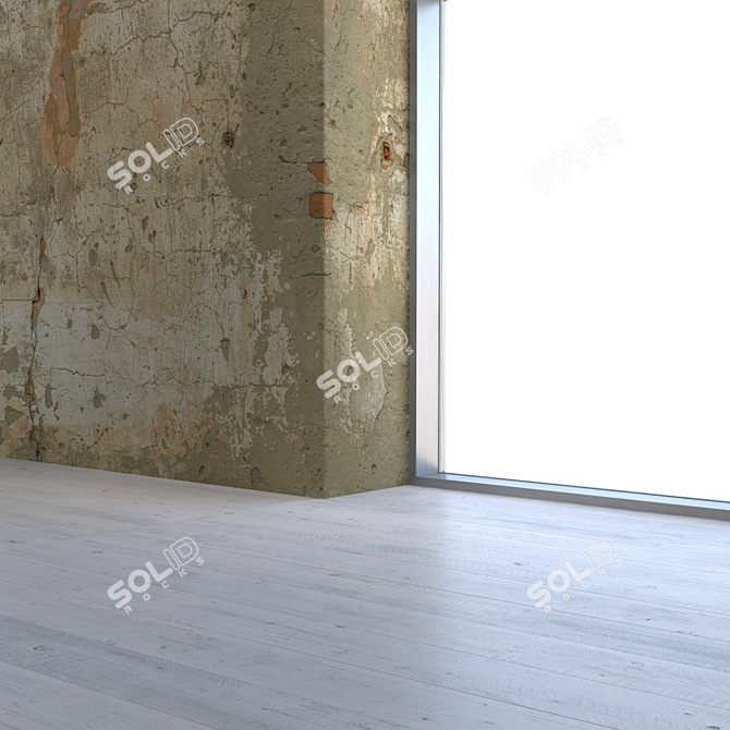 Seamless Texture Plaster 3D model image 3