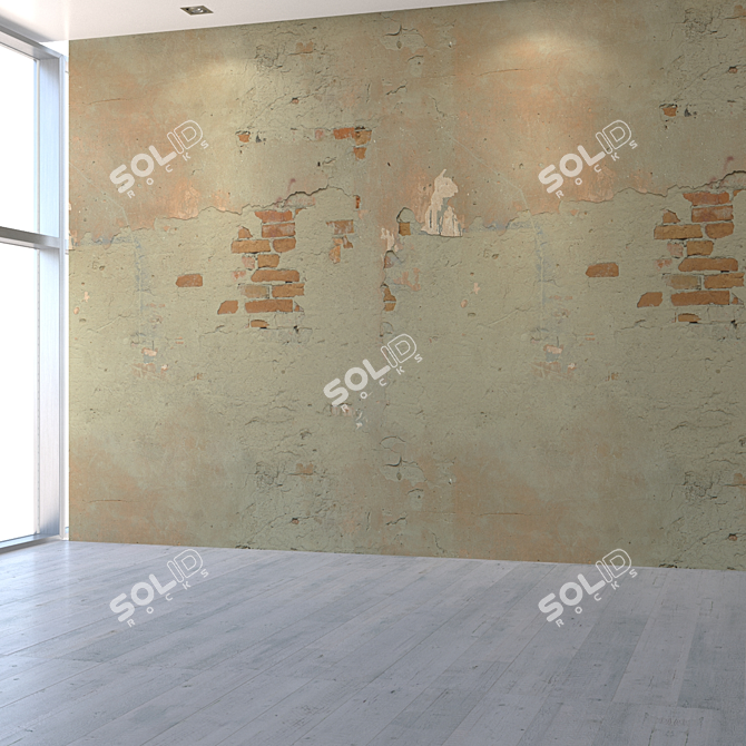 Seamless Plaster Texture 3D model image 5