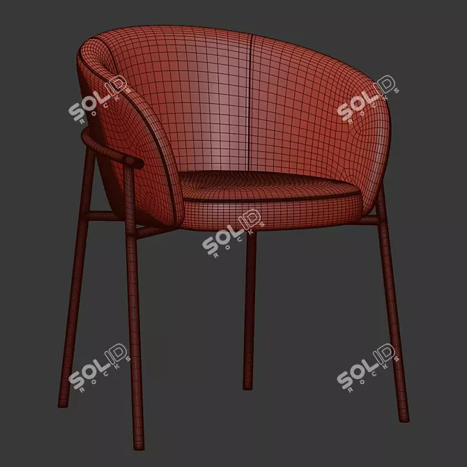 ErgoFlex Rimo Chair 3D model image 4