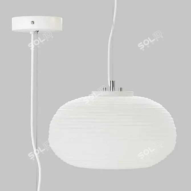 Luminous Comfort Pendant Lights 3D model image 3