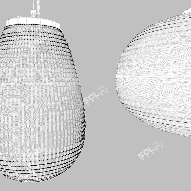 Luminous Comfort Pendant Lights 3D model image 5