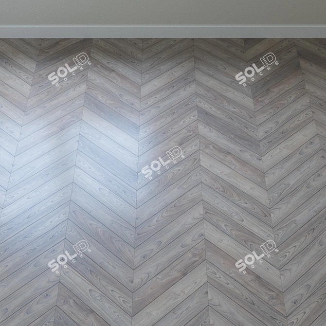 Premium Asian Sterling Oak Parquet 3D model image 2