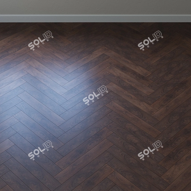 Titan Prestige Hard Oak Parquet 3D model image 4