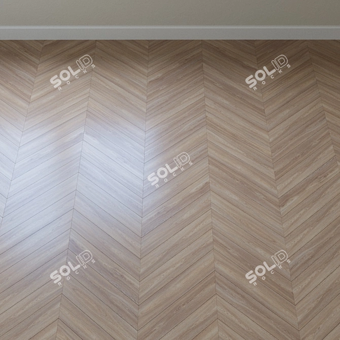 Desert Oak Parquet: Krono Original 3D model image 3