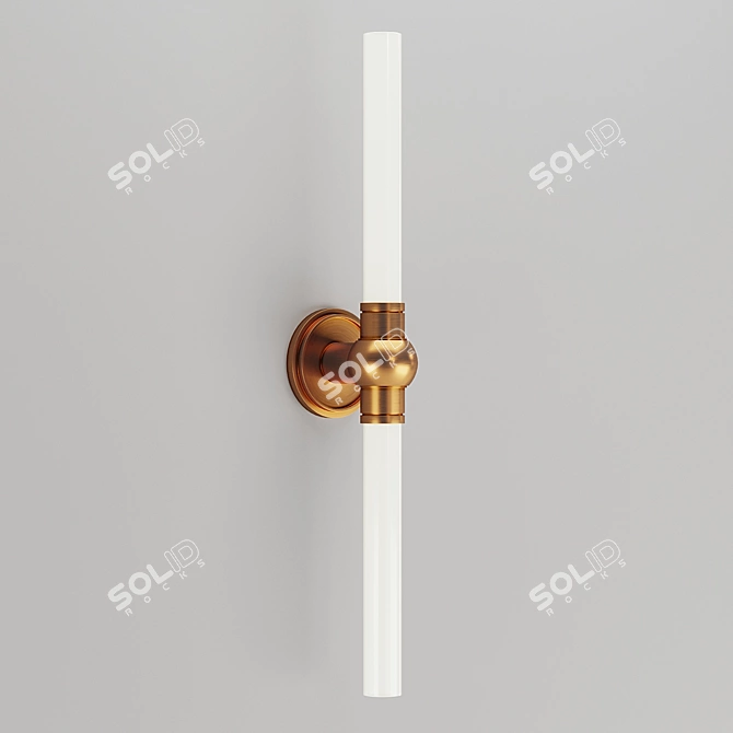 Elegant Cornwall Bath Bra 3D model image 2