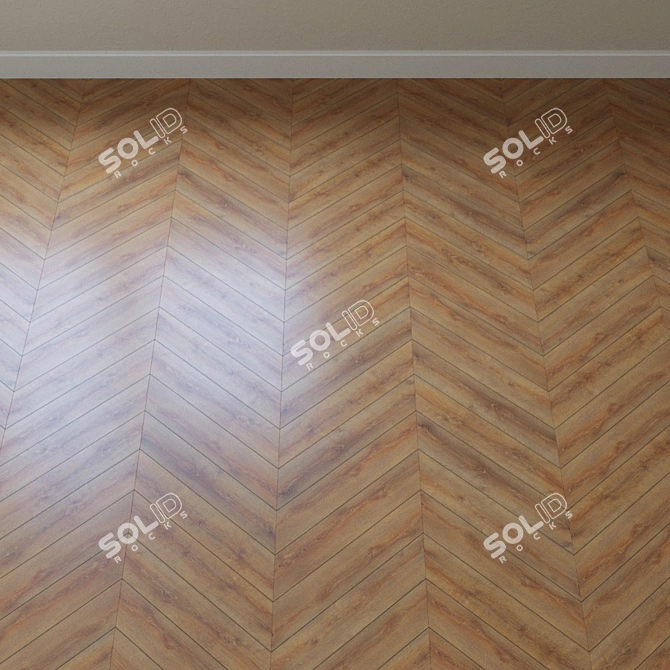 Variostep Oak Bayside Parquet 3D model image 4