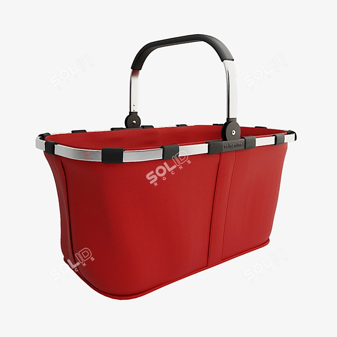 Reisenthel Carrybag: Stylish and Sturdy Shopping Basket 3D model image 1