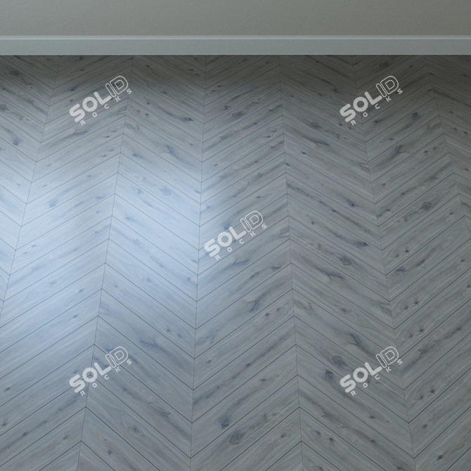 Title: Elementary Oak Parquet 3D model image 4